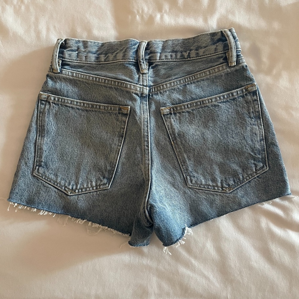 All Saints Jean Shorts Size 24 - Picture 2 of 3